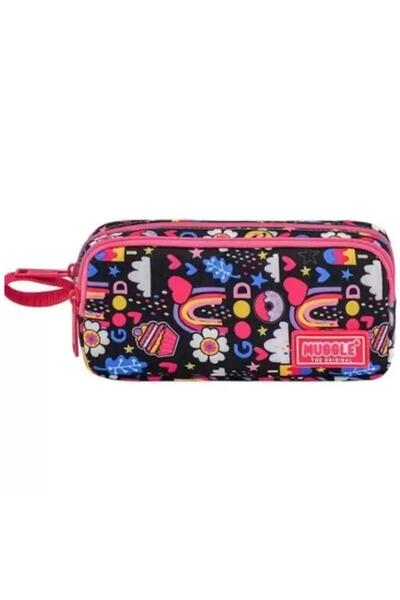 Mikro Geantă pentru pixuri Muggle Smile Black Mu-9109