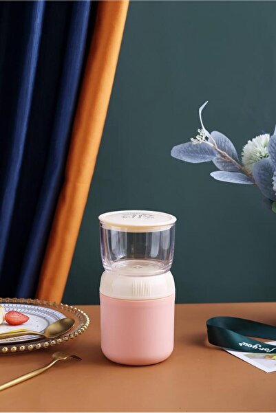 Vagonlife XC-557 700ml Pembe Çelik Saklama Kabı