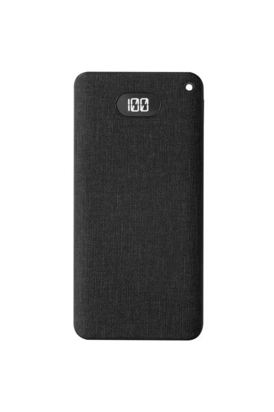 S-LINK IP-G10RW 10000mAh Kablosuz USB+Type-C+Micro Siyah LCD Ekranlı Taşınabi...