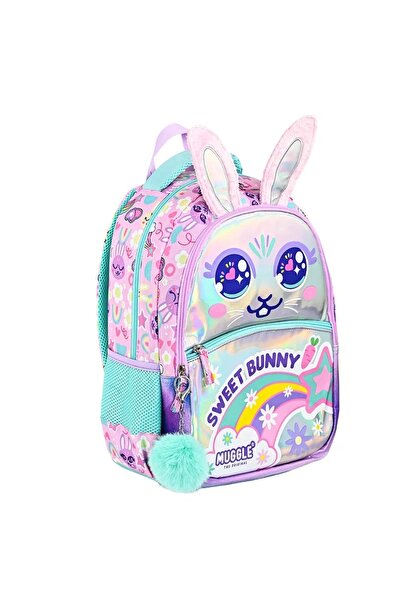 Mikro Muggle Primary School Bag Bunny Collection Mu-9098