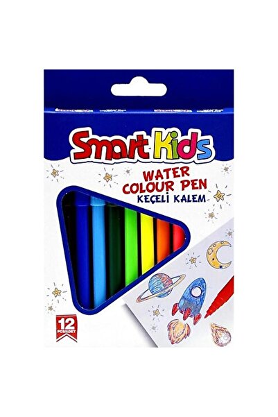 Smart Kids Keçeli Kalem 12 Li 3560