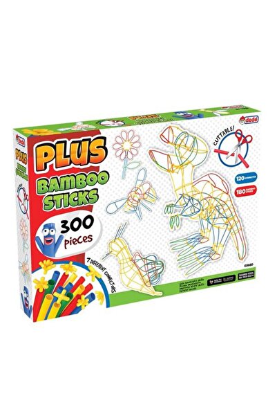 Dede Oyuncak بلس أعواد الخيزران 300 قطعة 03680