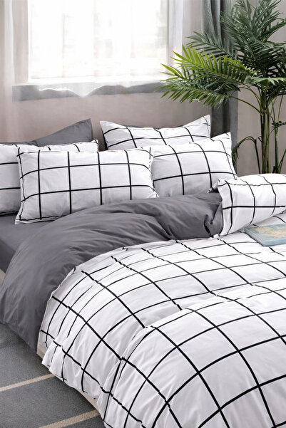 Always Σετ Παπλωματοθήκη Διπλής Όψης με Ελαστικό Σεντόνι