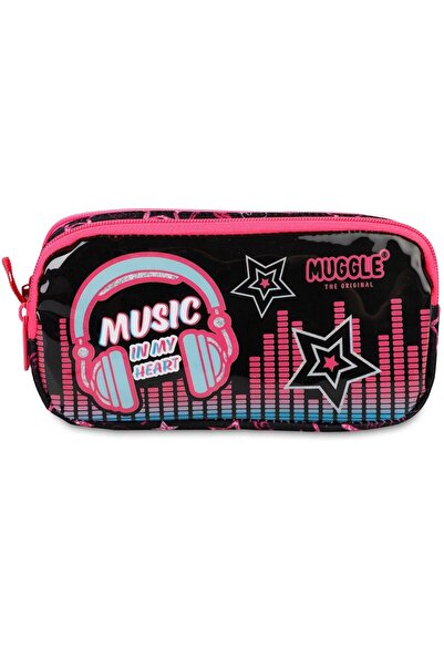 MUGGLE حقيبة أقلام موسيقية سوداء - Mu-7181