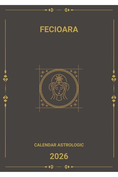 PRİNT Virgo Astrological Calendar 2026