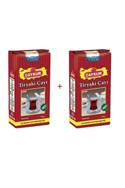 Çaykur Tiryaki Çay 5000 gr X 2 Adet + Hediye 3'lü Spatula Seti