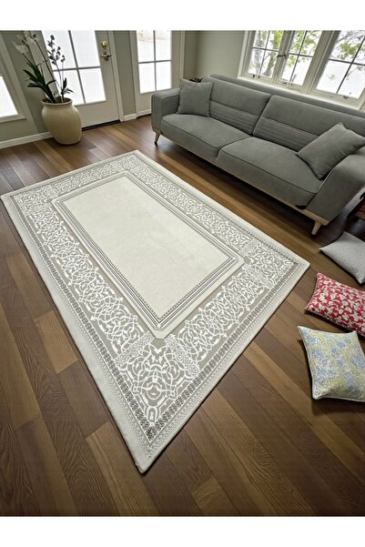 LİMAY Kalın Kumaş Mikro Polar Halı Örtüsü - Yumuşak & Kalın Kumaş - Ekstra Da...