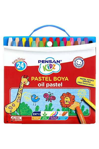 Pensan Kidz Pastel Boya Çantalı 24 Renk