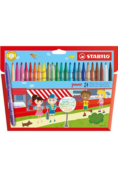 Stabilo قلم حبر جاف 24 لون 28024-01