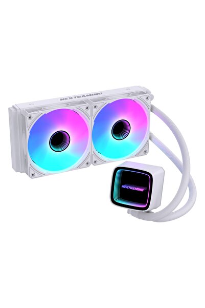 Next Gaming NG-240 Nitro Cool 240mm ARGB Fanlı Sıvı CPU Soğutucu Beyaz