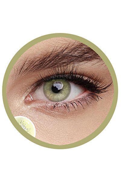 Fancy Look Ocean Green Lentile de contact colorate verzi, pachet complet cu s...