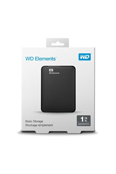WD Disc portabil Elements 1TB 2,5' USB 3.0 (WDBUZG0010BBK-WESN)
