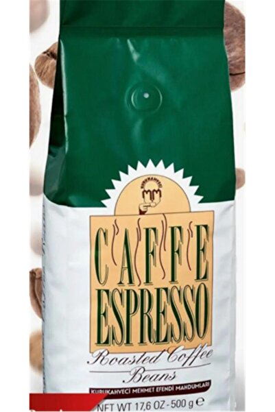 Mehmet Efendi 500Gr Cafe Espresso Çekirdek Roasted Coffee No1