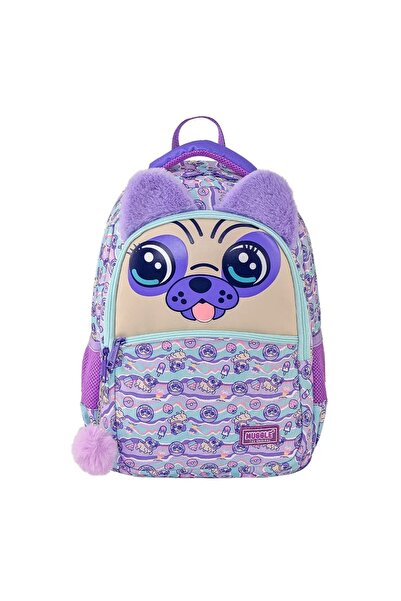 MUGGLE Geantă școlară Câine Mov Mu-6962