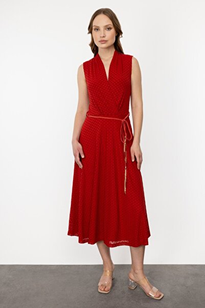 Ekol Rochie midi cu imprimeu - Self