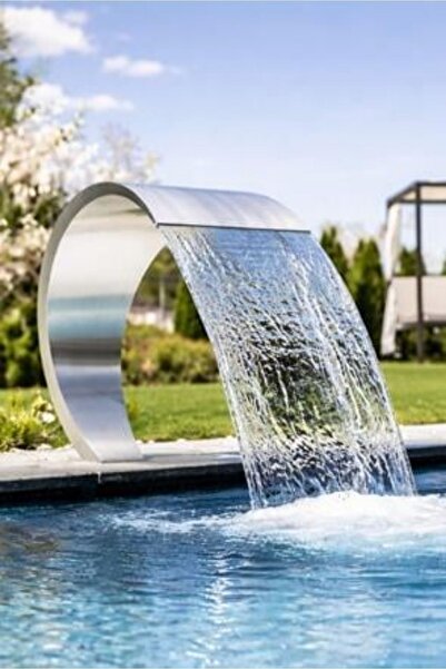 Şelale Watershut 350x350mm Havuz Si Kobra Tip Su Perdesi Et Kalınlığı 1,5 Mm