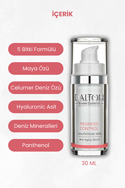 DALTON MARİNE COSMETİCS Kızarık / Rozalı Ciltler Için, Pantenol Içeren Rednes...