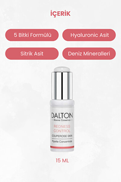 DALTON MARİNE COSMETİCS Kuperozlu Rozalı Ciltler Için Damar Güçlendirici Yatı...