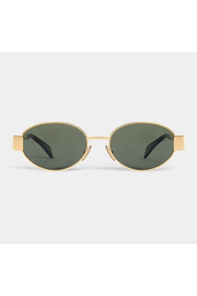 Byc polo Dabling Green Glass Gold Mineral Stylish Unisex Sunglasses