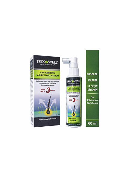 Trixowell Saç Dökülmesine Karşı / Saç Güçlendirici Serum Procapil, Kafein SKT...
