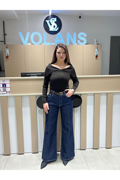 Volans 72085 بنطلون جينز بتفاصيل نيرفور
