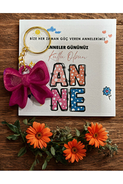 HEN GSM 10 bucăți breloc cu panglică pentru ziua mamei