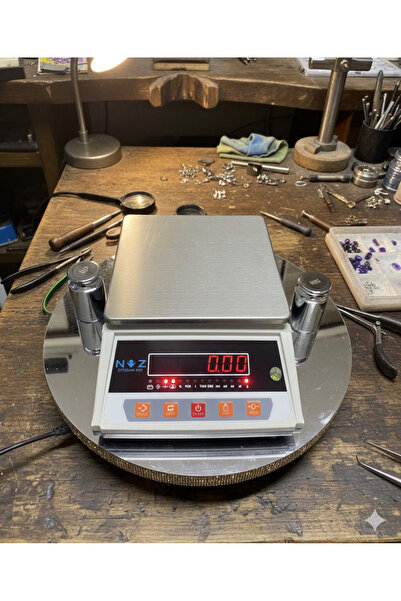Brader HASSAS ALTIN LABORATUVAR VE ECZANE TERAZİSİ 3KG-0.01 ÇİFT EKRAN