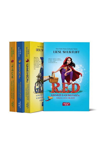 Yediveren Yayınları RED-GRUMP-RUMP-JACK 4 KİTAP SET