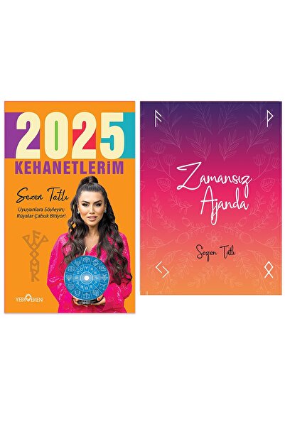 Yediveren Yayınları 2025 Kehanetlerim-Zamansız Ajanda/Sezen Tatlı/Yediveren