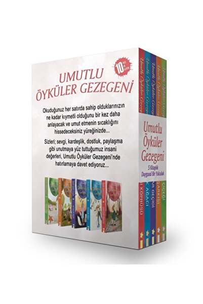 Acayip Kitaplar Umutlu Öyküler Gezegeni 5 Kitap Takım Kutulu