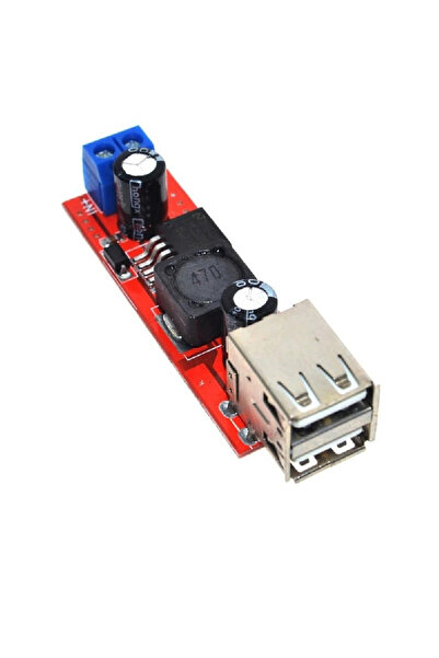 CNL Çift Usb Çıkışlı 9v / 12v / 24v / 36v - 5v Dönüştürücü Dc 3a