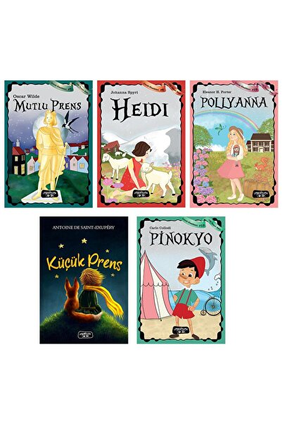 Yediveren Yayınları Çocuk Klasikleri Seti 5 Kitap Takım