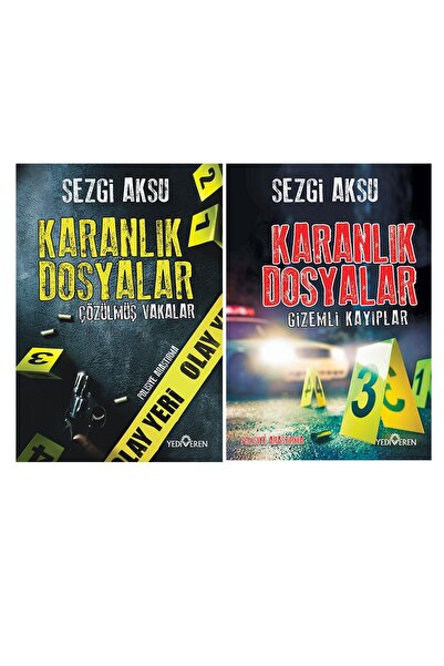 Yediveren Yayınları Karanlık Dosyalar Seti 2 Kitap Takım - Sezgi Aksu