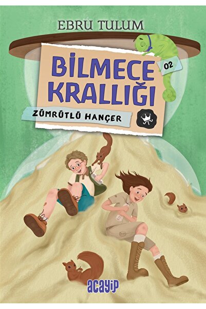 Acayip Yayınları Zümrütlü Hançer Bilmece Krallığı 02 Ebru Tulum 9786059534789