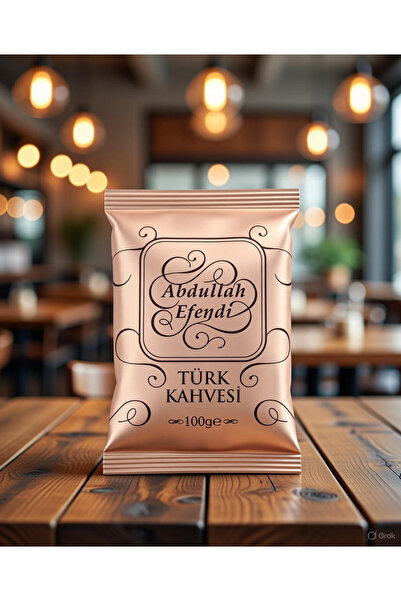 MEHMET MARKET عبد الله قهوة تركية 100 جرام