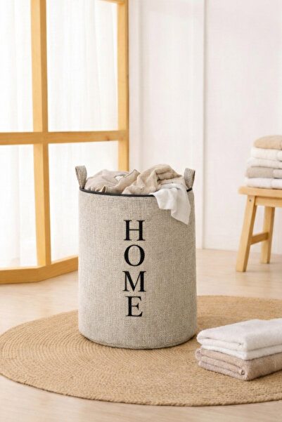 Paris Home НАЧАЛО Бежов кош от юта – подплатен с EVA, с подплата, кош за игра...