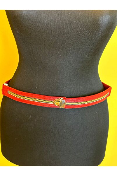 Gönülden Tasarım Жіночий ремінь з еластичною застібкою-блискавкою