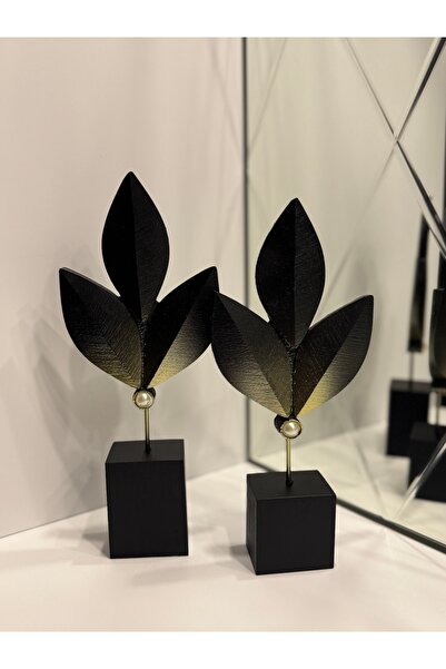 İnci line souvenırs İkili yaprak biblo