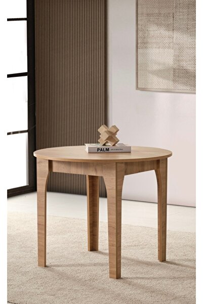 Mobipak Home Rio Ahşap MK007 Naturel Ceviz 92x92 Mutfak, Yemek odası, Cafe, R...