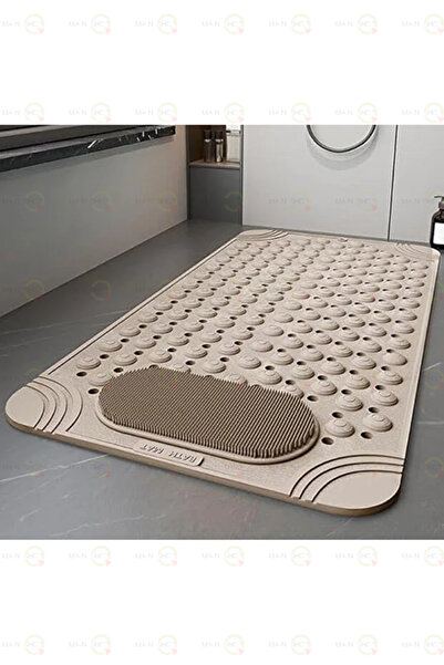 MAİN SHOP Covoraș de duș anti-alunecare Covoraș de baie cu orificiu de scurge...