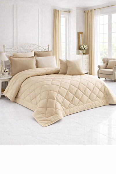 Zarif Home Σετ ύπνου Classic Ranforce King Size (Battal Boy) - Κρεμ καπουτσίνο