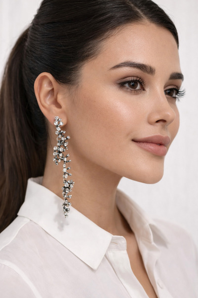 Mua Bijoux أقراط متدلية مرصعة بالأحجار مكافئة للعلامة التجارية