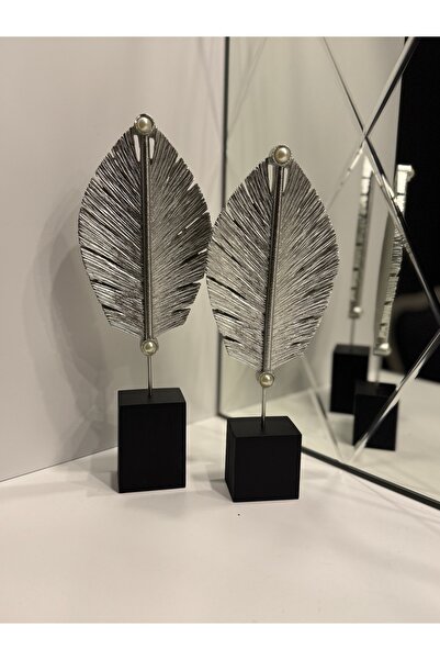 İnci line souvenırs İkili tüy biblo