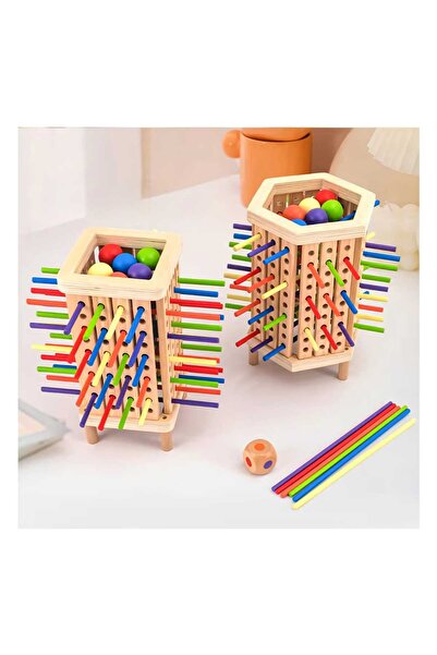 Jet Joc educativ Montessori cu numere de echilibru - livrat random (patrat sa...