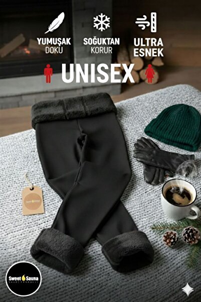 Sweet Sauna Ciorapi de pluș fără picioare, cu efect de corset, efect modelato...