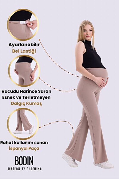 bodin Εύκαμπτο κολάν εγκυμοσύνης ανάκτησης - φουσκωμένο πόδι, ρυθμιζόμενη μέση