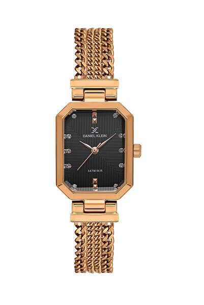 Daniel Klein Premium Rose Gold Stainless Steel Watch for Women DK.1.14103-6
