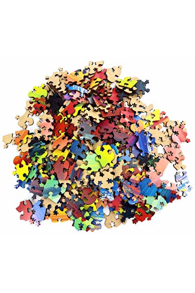 WoodMix Puzzles Puzzle din lemn cu flori - Nufăr - 200 piese - 30 x 30 cm