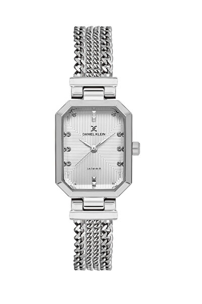 Daniel Klein Premium Silver Stainless Steel Watch for Women DK.1.14103-1