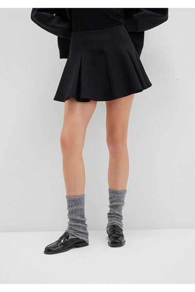 Mavi Graue Stiefelsocken aus Wollmischung 1913573-27063